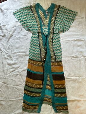 Lotta Stensson Caftan Beach Cover-Up, Size XS